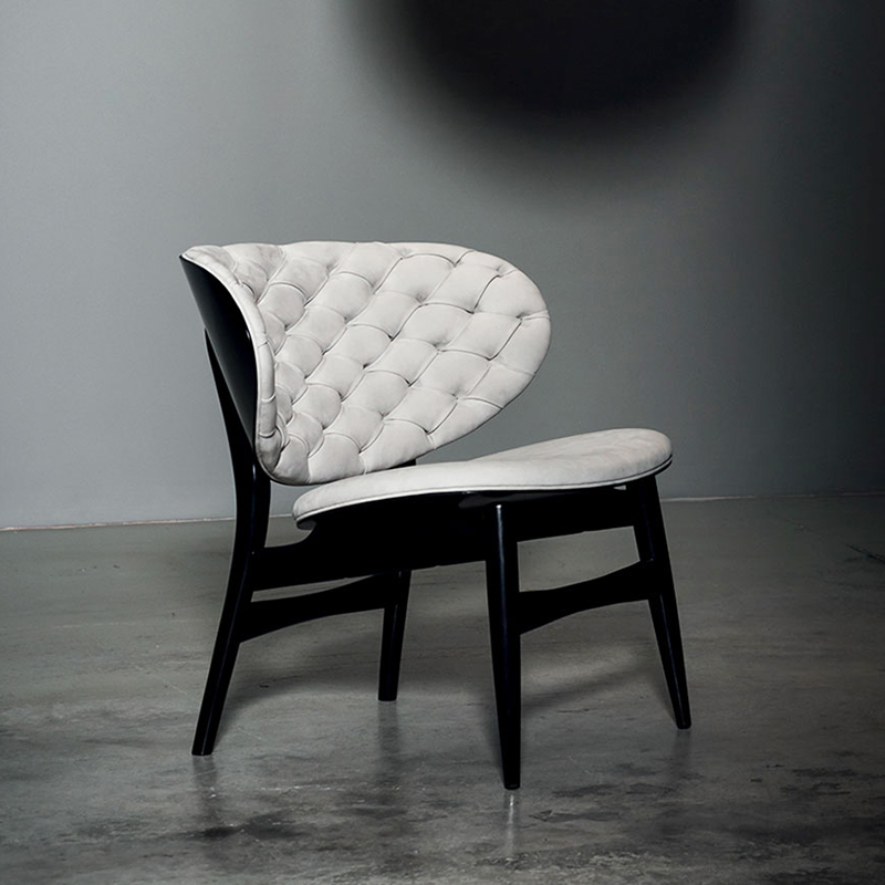 Diseño moderno de alta calidad Silla de acento de acento de lujo de lujo con silla de sofá de cuero genuino para sala de estar